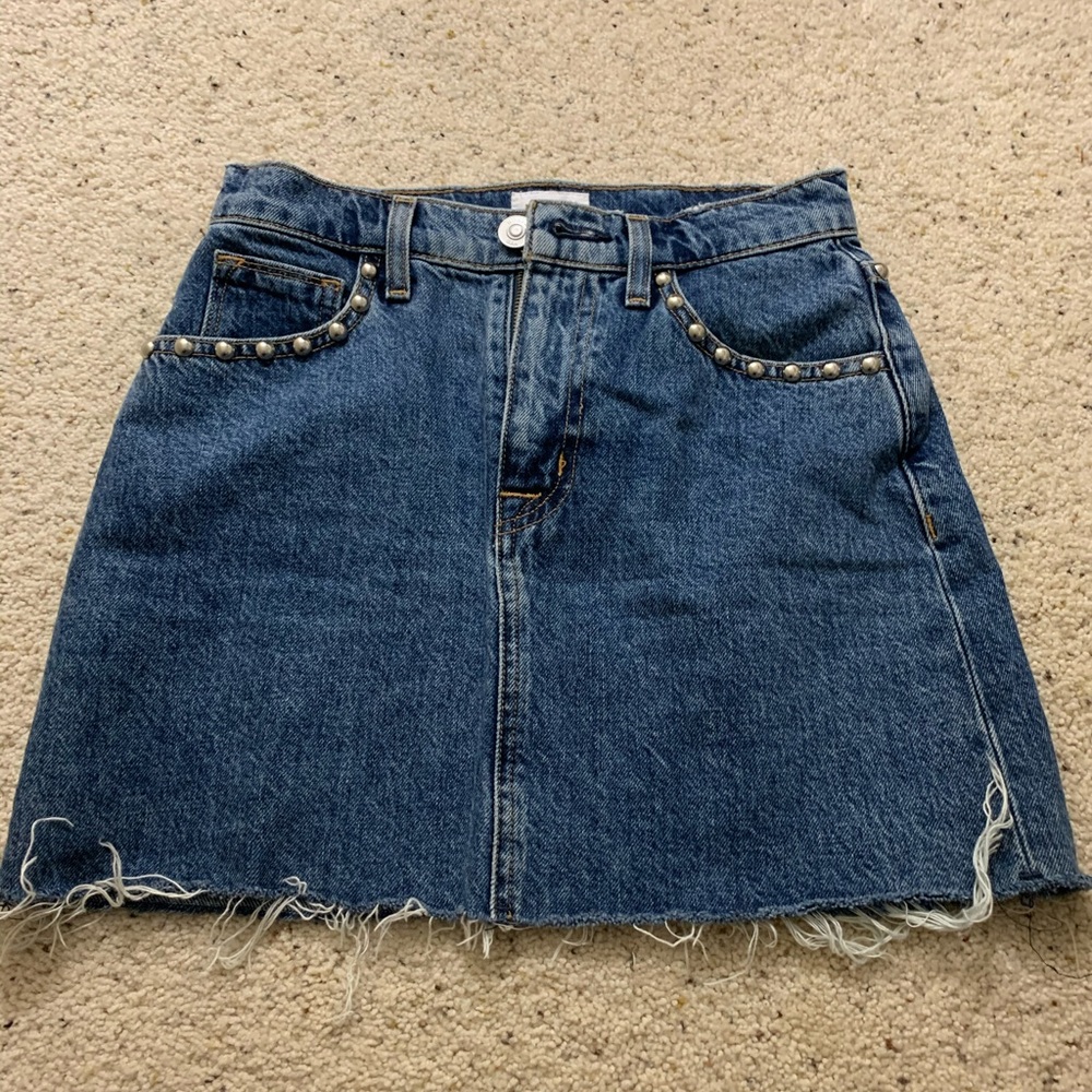 Hudson denim skirt
